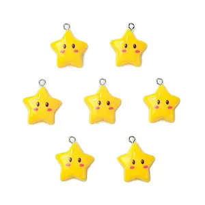 20Pcs Opaque Resin Pendants