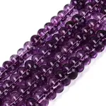 Crackle Transparent Glass Beads Strands
