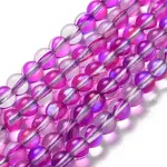 Synthetic Moonstone Beads Strands