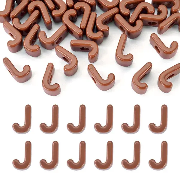 Opaque Acrylic European Beads