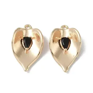 Brass Cubic Zirconia Pendants