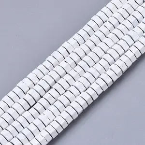 Spray Painted Non-magnetic Synthetic Hematite Beads Strands