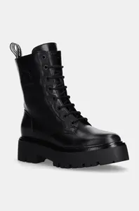 Karl Lagerfeld Kožené workery Karl Lagerfeld BURLY BIKER