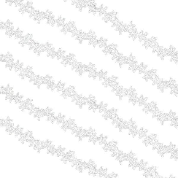 Star Polyester Lace Trim Ribbon