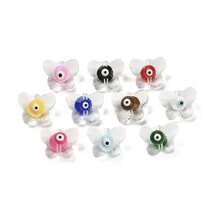 Transparent Glass Enamel Beads