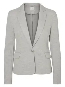 VERO MODA Blejzer 'Julia'  sivá melírovaná