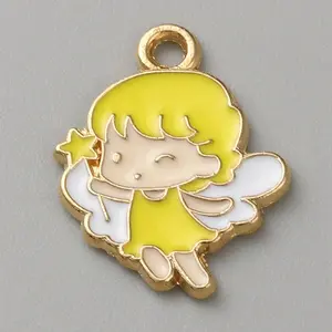 Alloy Enamel Pendants