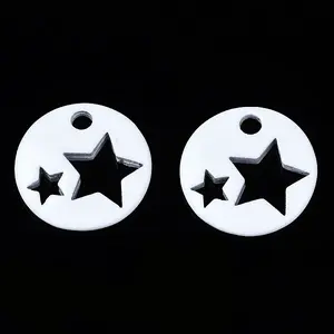 Spray Painted Brass Charms
