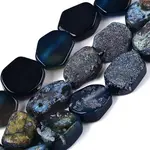 Dyed Natural Agate Beads Strands