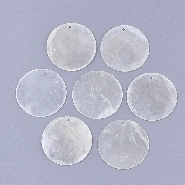Capiz Shell Pendants
