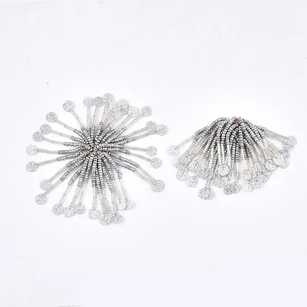 Glass Seed Beads Cabochons
