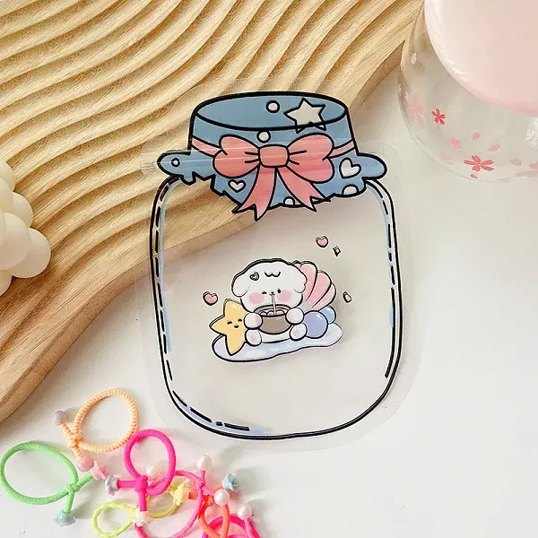 Cartoon Bottle Plastic Resealable Bags