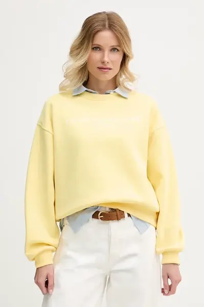 Tommy Hilfiger mikina dámska s bavlnou