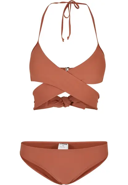 Urban Classics Bikiny  homárová