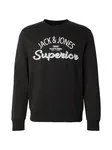 JACK & JONES Mikina 'JWHMILO'  opálová / čierna / biela