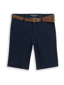 TOM TAILOR Chino nohavice  tmavomodrá