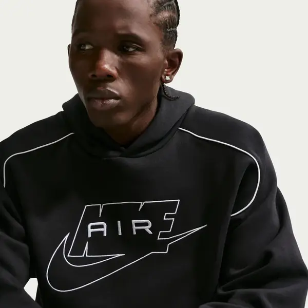 Nike Air Mens Fleece Pullover Hoodie L
