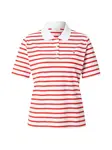 TOMMY HILFIGER Tričko '1985 Regular Fit'  čerešňová / biela