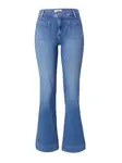 WRANGLER Džínsy 'FLARE'  modrá denim