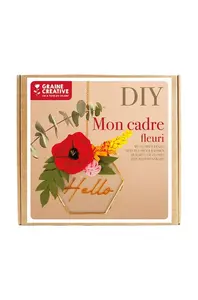 Sada DIY dekorativní rámeček Graine Creative Deco Cadre Fleuri