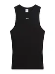 Bershka Tričko  čierna / biela