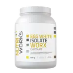 NutriWorks Egg White Isolate Worx 800g - čokoláda