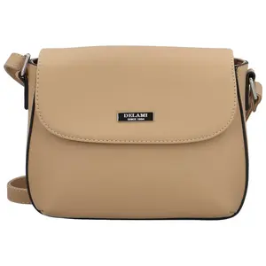 Dámská crossbody kabelka béžová - Delami Little Mia