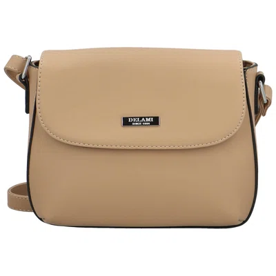 Dámská crossbody kabelka béžová - Delami Little Mia