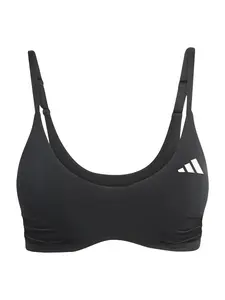 ADIDAS PERFORMANCE Športová podprsenka 'ESS'  čierna