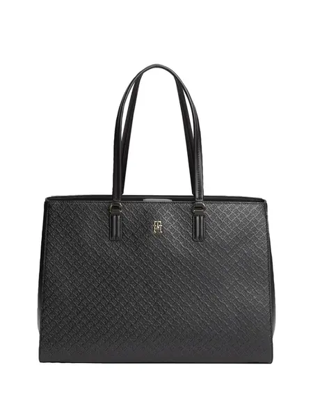 TOMMY HILFIGER Shopper  čierna