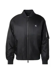 Calvin Klein Jeans Prechodná bunda  čierna