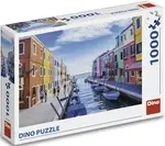 Puzzle Kanál v Benátkách 1000 dílků (poškozená)