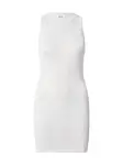 Monki Pletené šaty  biela