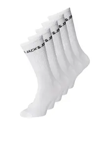 Jack & Jones Junior Ponožky  čierna / biela