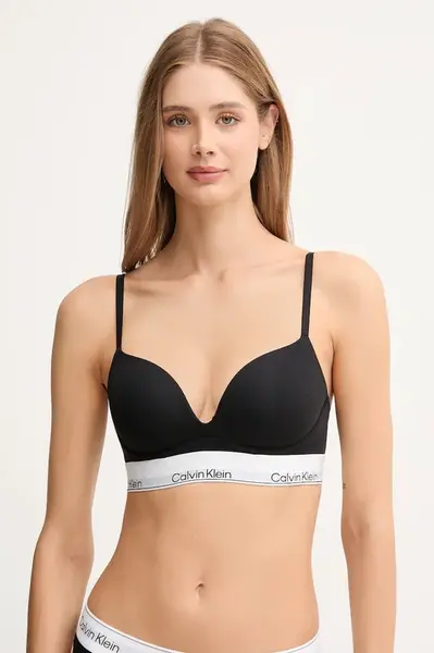 Calvin Klein Underwear podprsenka plunge s bavlnou