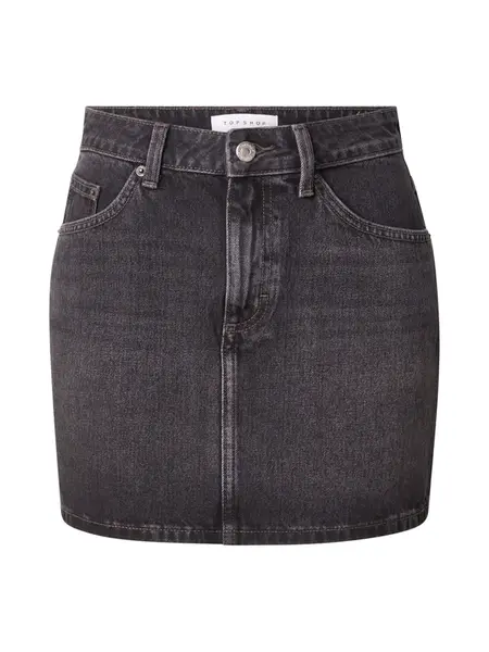 TOPSHOP Sukňa 'SILJE'  čierny denim