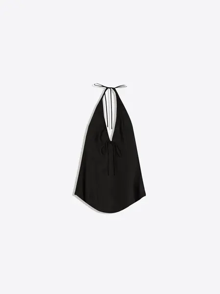 Bershka Top  čierna