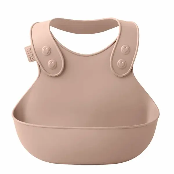 BIBS detský podbradník s vreckom - Blush