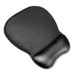 MG Ergonomic podložka pod myš, čierna