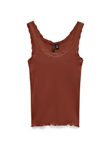 VERO MODA Top 'VMNana'  merlotová