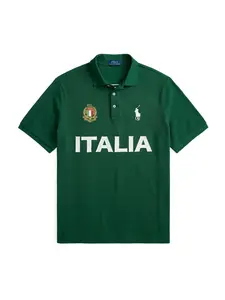 Polo Ralph Lauren Tričko  jedľová / biela