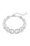 Swarovski  náramek dámský kovový se  krystalem UNA