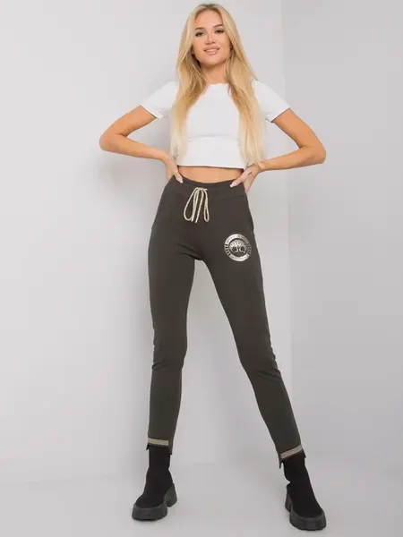 Sweatpants-RV-DR-6650.81P-dark khaki
