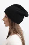 Dámská zimní čepice Kesi s oušky a žebrovaným vzorem