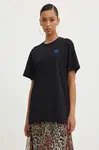HUGO Blue Bavlnené tričko Hugo Blue Vintage Tee_B_1