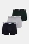 Lacoste boxerky pánské bavlněné s elastanem 3-pack