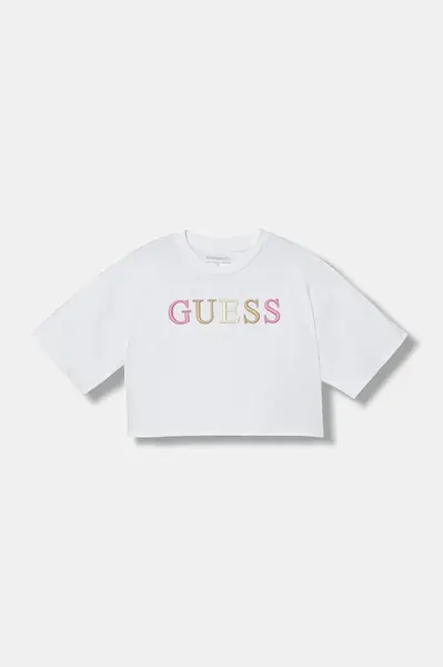 Dětské bavlněné tričko Guess