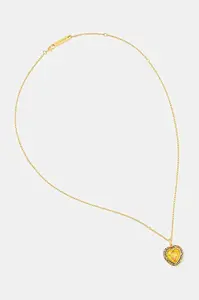 Strieborný náhrdelník AMBUSH Heart Class Ring Charm Necklace