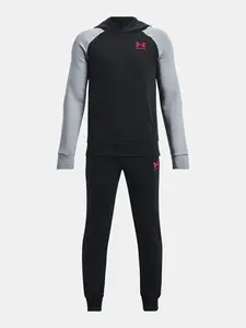 Under Armour Souprava UA Rival Fleece Suit-BLK - Kluci
