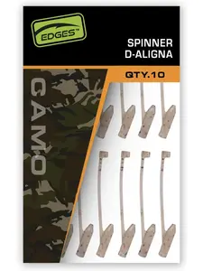 Fox rovnátka edges camo spinner d- aligna 10 ks - standard